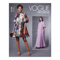 Vogue Sewing Pattern 1723 (B5) - Misses Dress V1723B5 8-16 V1723B5 8-16