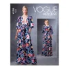 Vogue Sewing Pattern 1735 (Y) - Misses` Kimono Dress V1735Y XS-M V1735Y XS-M
