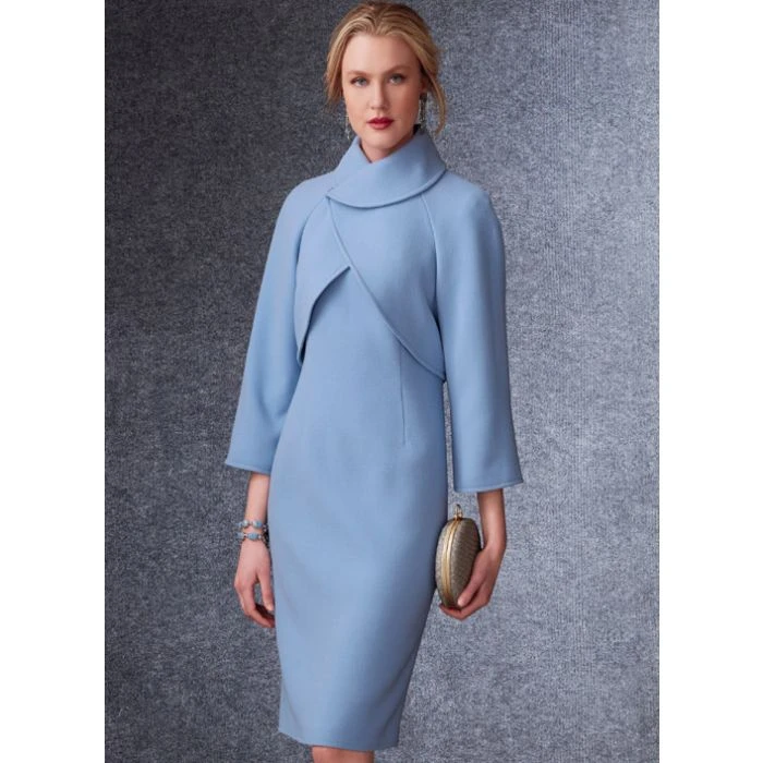 Vogue Sewing Pattern 1736 (E5) - Misses Jacket & Dress V1736E5 14-22 V1736E5 14-22 - Image 6