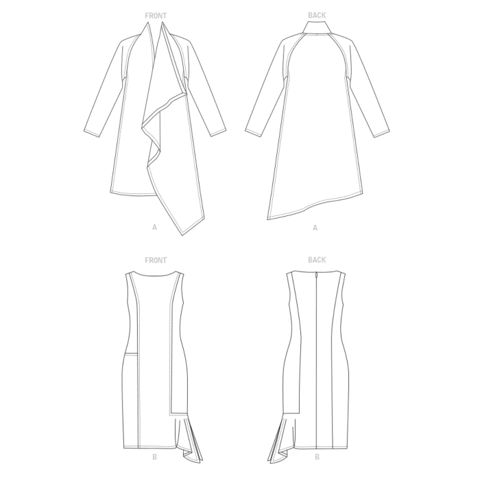 Vogue Sewing Pattern 1773 (B5) - Misses Jacket & Dress 8-16 V1773B5 8-16 - Image 9