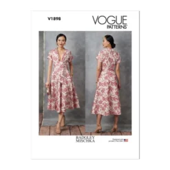 Vogue Sewing Pattern 1898 (B5) - Misses Dress 8-16