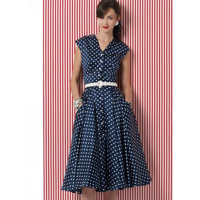 Vogue Sewing Pattern 8577 (FF) - Misses Dress 16-22 V8577 16-22 - Image 4