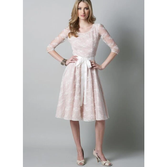 Vogue Sewing Pattern 8766 (AA) - Misses & Petite Dress 6-12 V8766 6-12 - Image 5