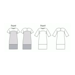 Vogue Sewing Pattern 8805 (F5) - Misses Dress 16-24 V8805 16-24