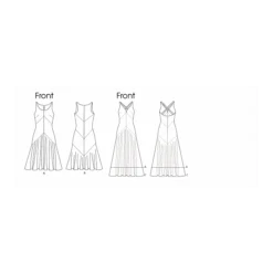 Vogue Sewing Pattern 8814 (A5) - Misses Dress 6-14 V8814 6-14