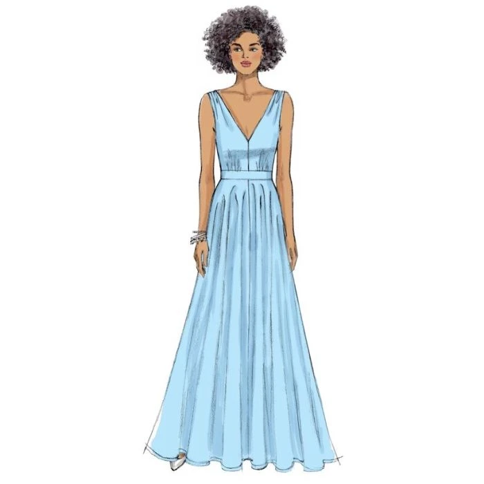 Vogue Sewing Pattern 9053 (E5) - Misses Dress 14-22 V9053 14-22