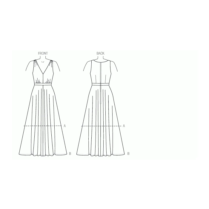 Vogue Sewing Pattern 9053 (E5) - Misses Dress 14-22 V9053 14-22 - Image 5