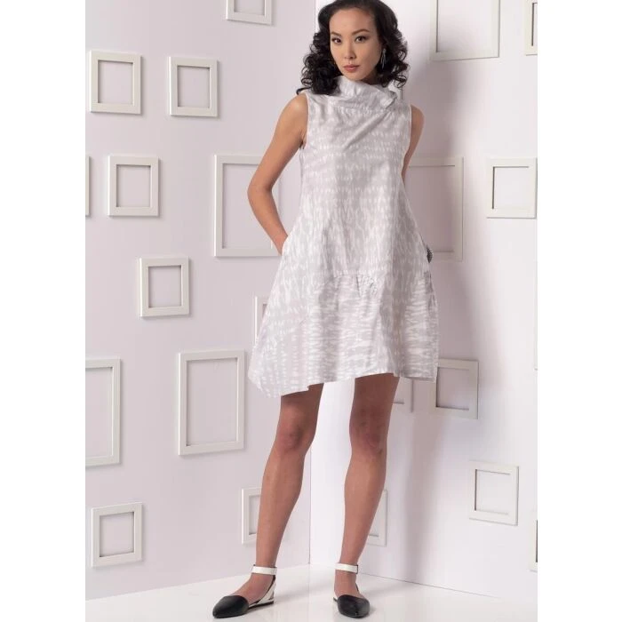 Vogue Sewing Pattern 9112 (Y) - Misses Dress V9112 S-M V9112 S-M - Image 3