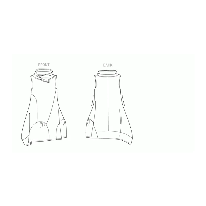 Vogue Sewing Pattern 9112 (ZZ) - Misses Dress V9112 L-XXL V9112 L-XXL - Image 12