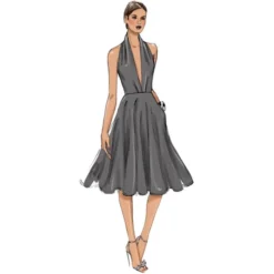 Vogue Sewing Pattern 9343 (E5) - Misses Dress 14-22 V9343 14-22