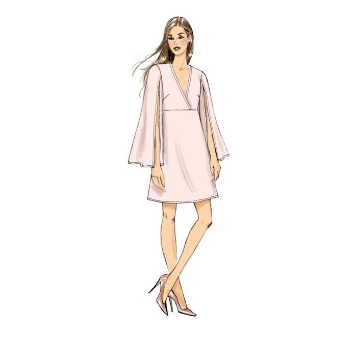 Vogue Sewing Pattern 9344 (A5) - Misses Dress 6-14 V9344 6-14 - Image 4