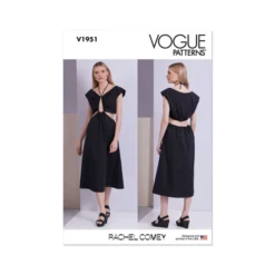 Vogue Sewing Pattern 1951 (B5) Misses' Dress By Rachel Comey 8-16