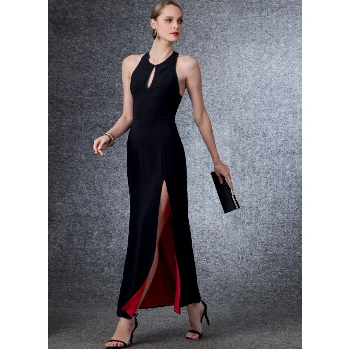 Vogue Sewing Pattern 1692 (B5) - Misses Special Occasion Dress 8-16 V1692B5 8-16