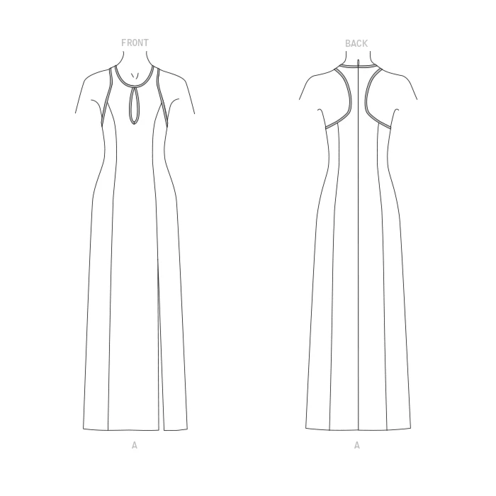 Vogue Sewing Pattern 1692 (B5) - Misses Special Occasion Dress 8-16 V1692B5 8-16 - Image 7