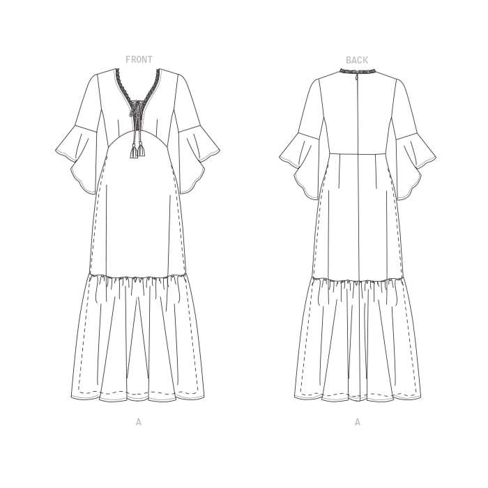 Vogue Sewing Pattern 1693 (B5) - Misses Special Occasion Dress 8-16 V1693B5 8-16 - Image 5