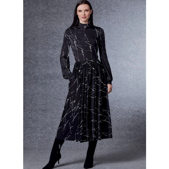 Vogue Sewing Pattern 1721 (F5) - Misses Dress 16-24 V1721F5 16-24 - Image 3