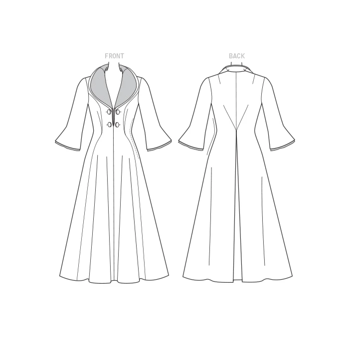 Vogue Sewing Pattern 1738 (A5) - Misses Fit & Flare Dress 6-14 V1738A5 6-14 - Image 5