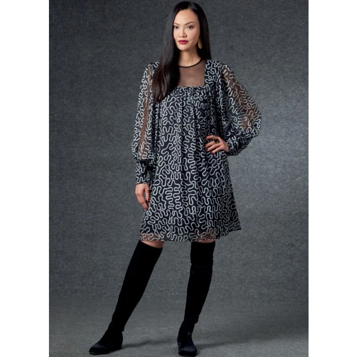 Vogue Sewing Pattern 1763 (F5) - Misses Special Occasion Dress 16-24 V1763F5 16-24 - Image 2