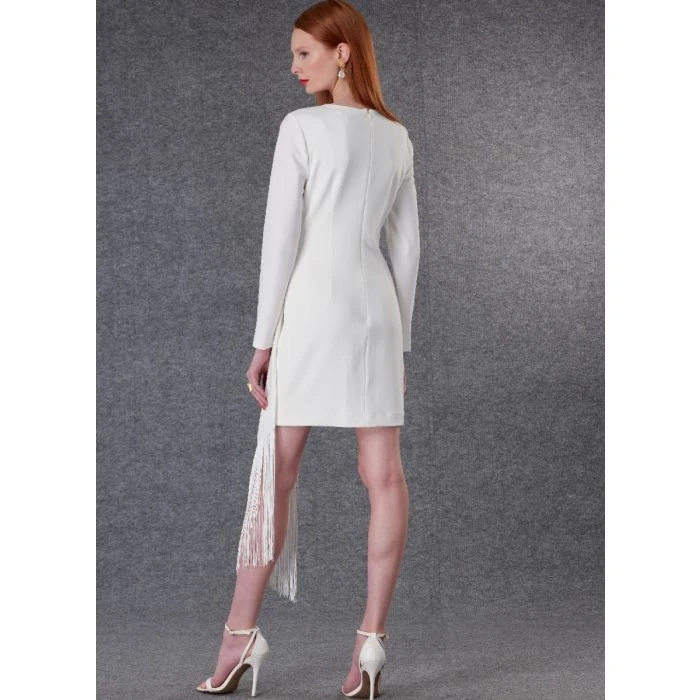 Vogue Sewing Pattern 1776 (Y) - Misses Dress XS-M V1776Y XS-M - Image 3