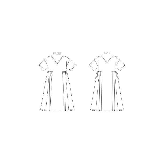 Vogue Sewing Pattern 1799 (ZZ) - Misses Dress V1799ZZ L-XXL V1799ZZ L-XXL - Image 3