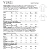 Vogue Sewing Pattern 1821 (A) - Misses Dress XS-XXL V1821A XS-XXL