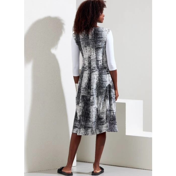 Vogue Sewing Pattern 1860 (A5) - Misses Dress & Knit Top 6-14 V1860A5 6-14 - Image 6