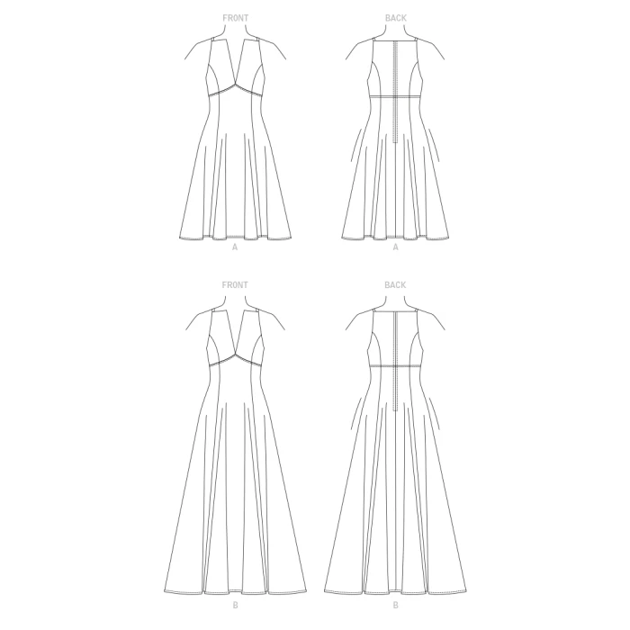 Vogue Sewing Pattern 1882 (B5) - Misses Dress 8-16 - Image 3