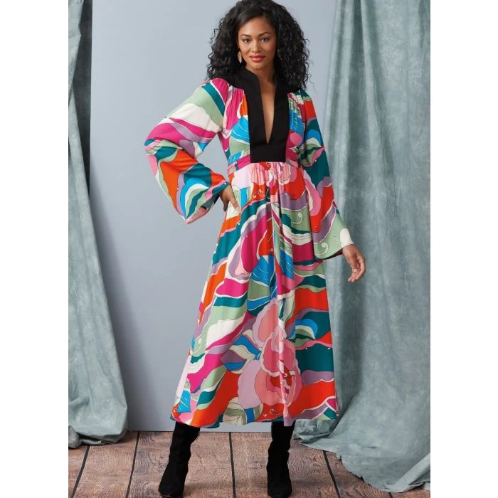 Vogue Sewing Pattern 1921 (A5) - Misses Dress 6-14