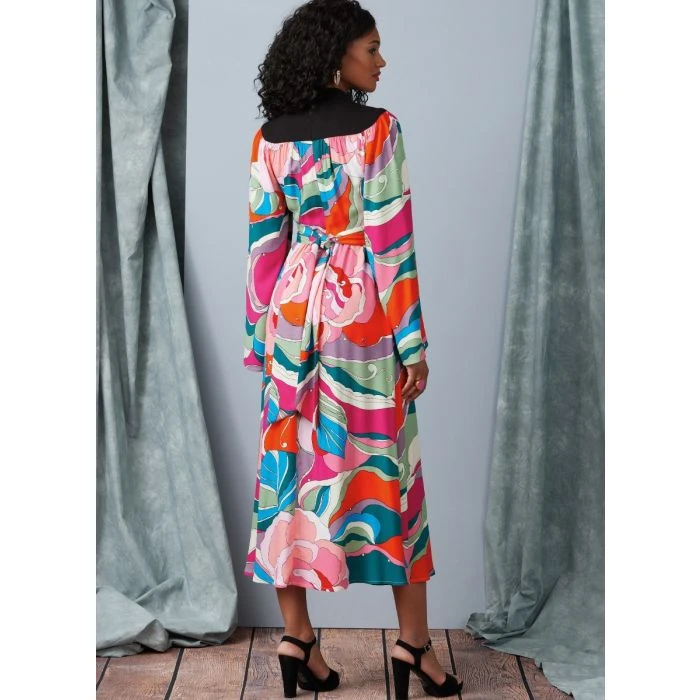 Vogue Sewing Pattern 1921 (A5) - Misses Dress 6-14 - Image 3