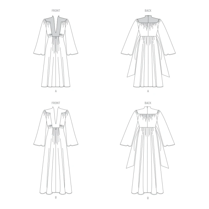 Vogue Sewing Pattern 1921 (A5) - Misses Dress 6-14 - Image 7