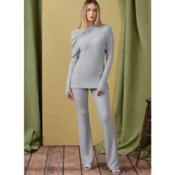 Vogue Sewing Pattern 1929 (B5) - Misses Top Dress & Pants 8-16